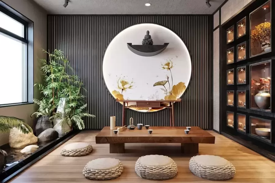Zen style in the interior