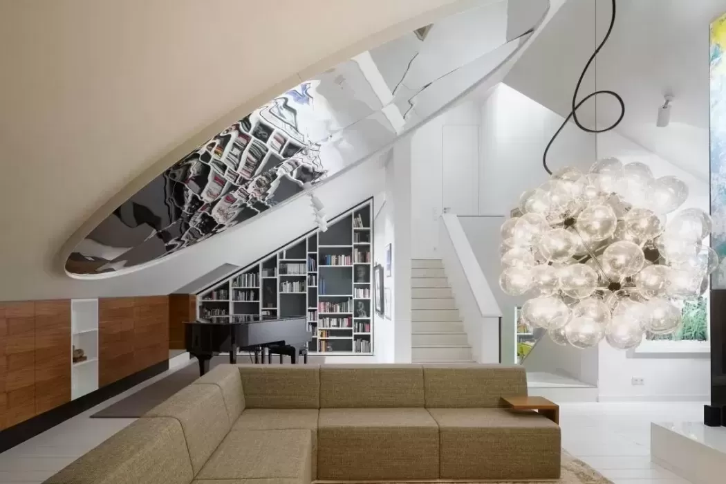 Unusual interior design