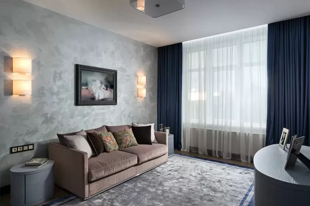 Decorative plaster in the interior