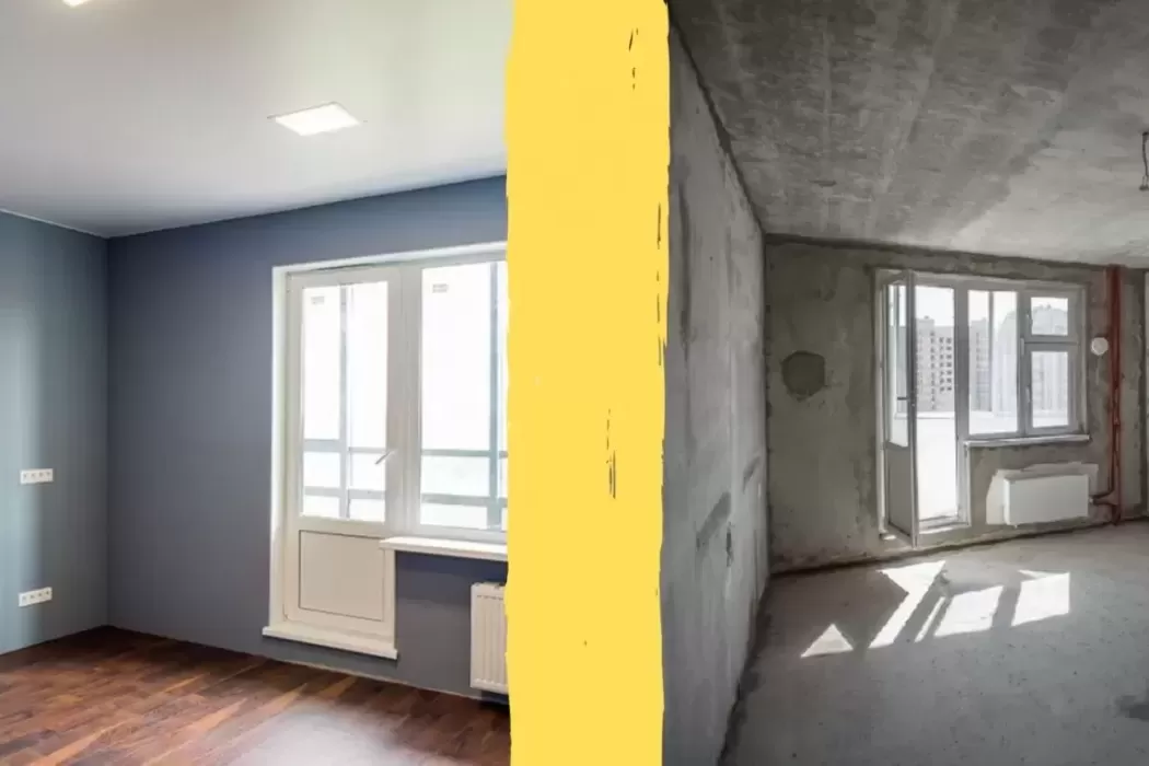 Draft apartment renovation
