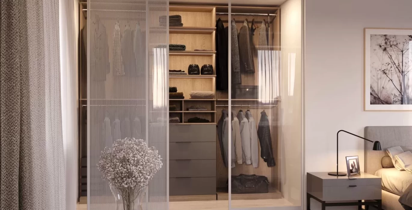 Making a dressing room in the apartment Making a dressing room in the apartment