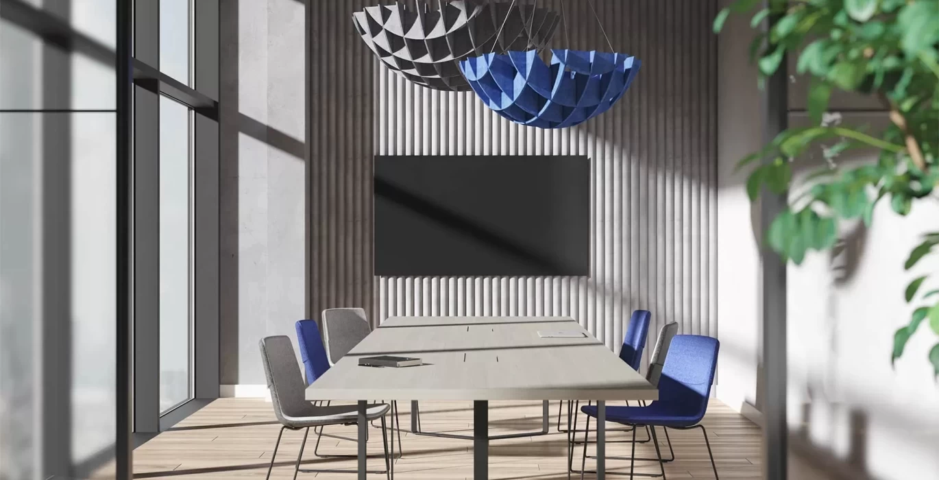 Акустические панели в интерьере Акустические панели в интерьере