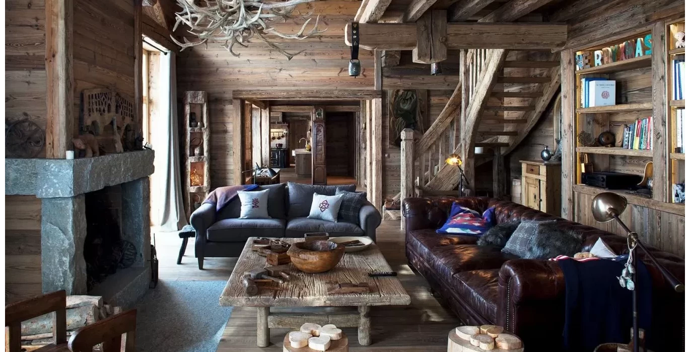 Chalet style in the interior Chalet style in the interior