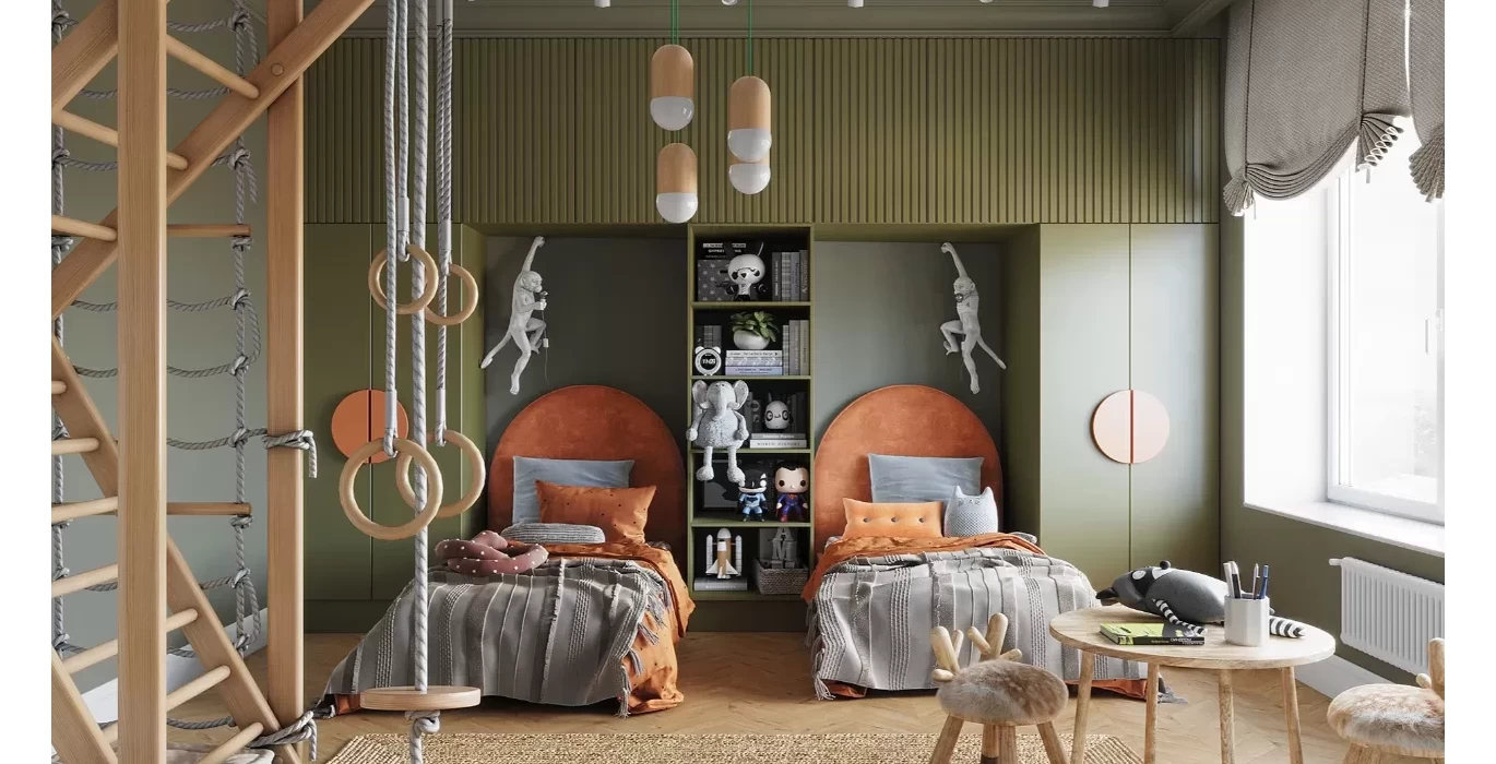 Children's room interior