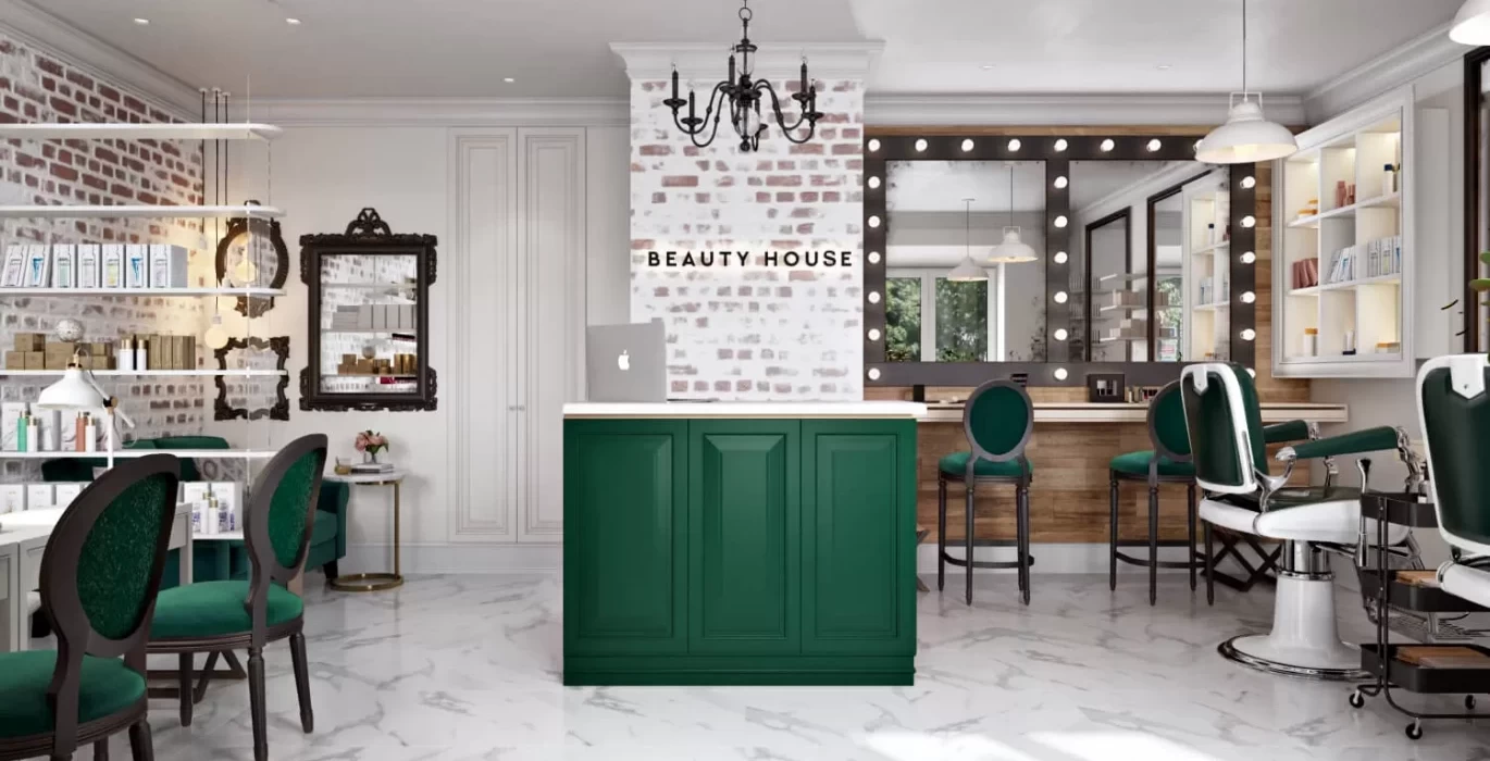 Beauty salon interior Beauty salon interior