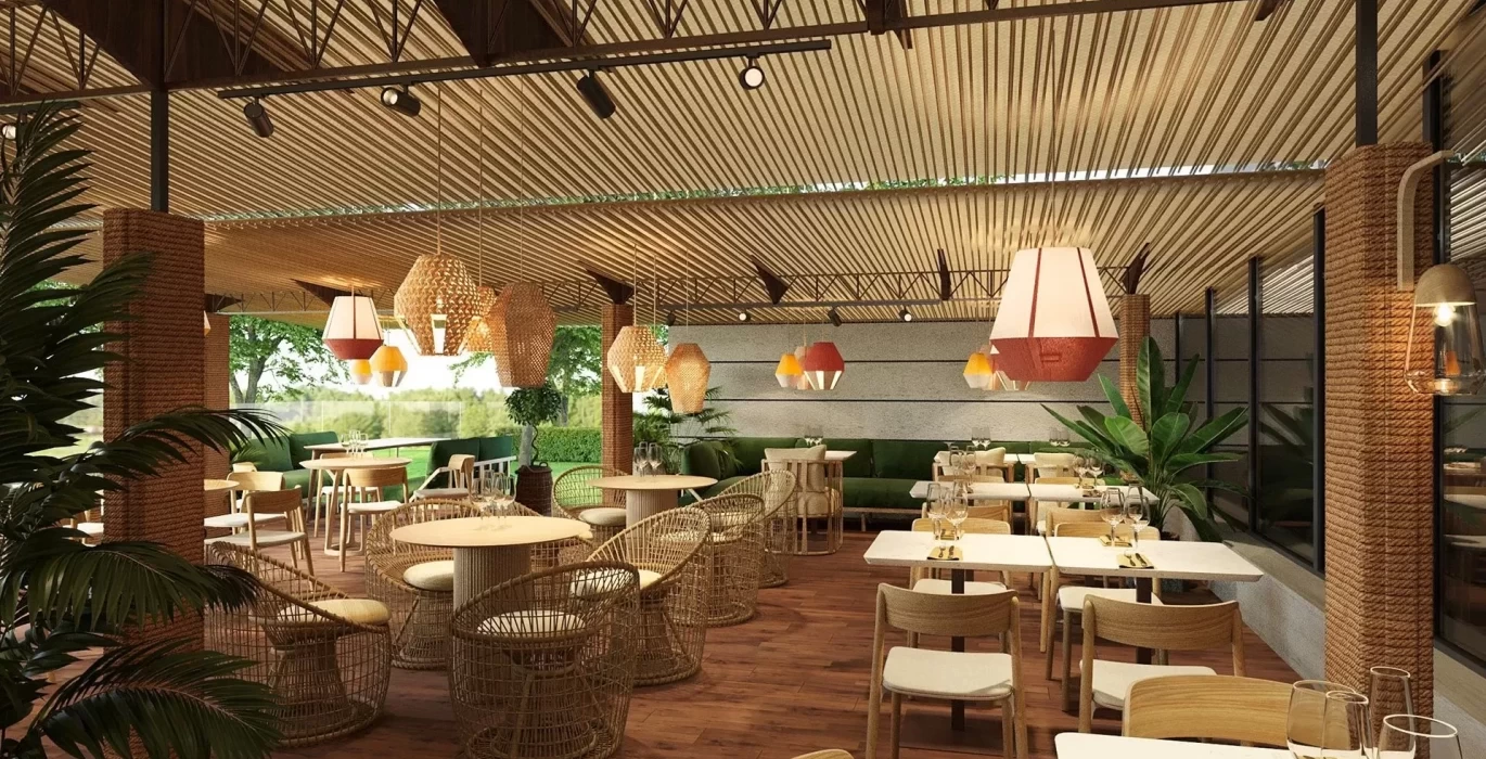 Эко-стиль в интерьере кафе Эко-стиль в интерьере кафе