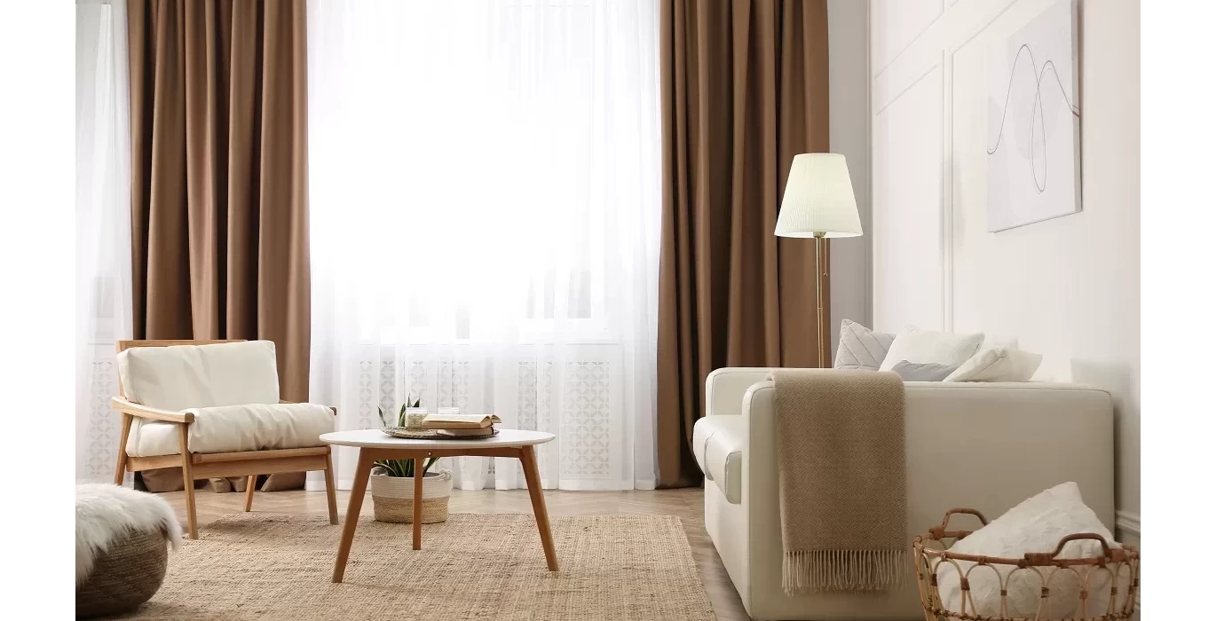 Curtains in the living room Curtains in the living room