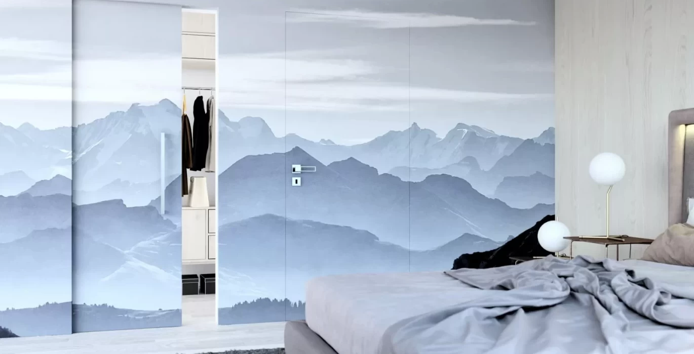 Скрытые двери в интерьере