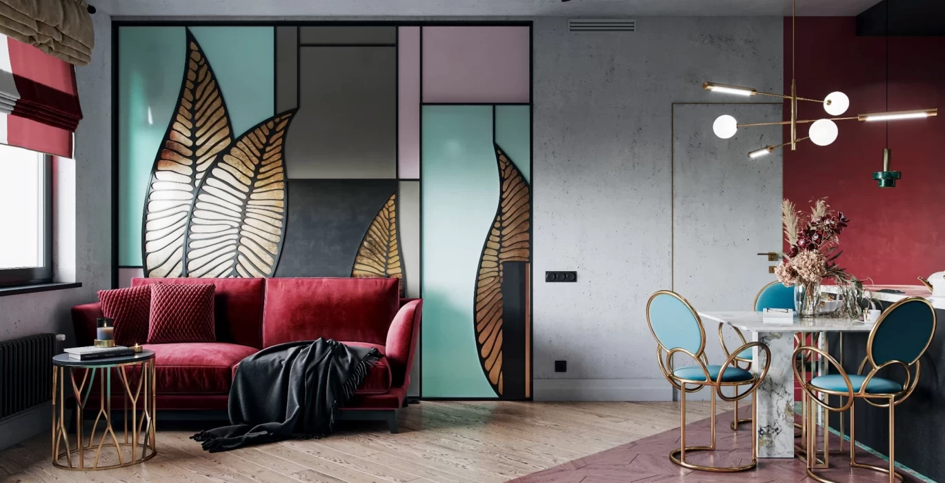 Art objects in the interior