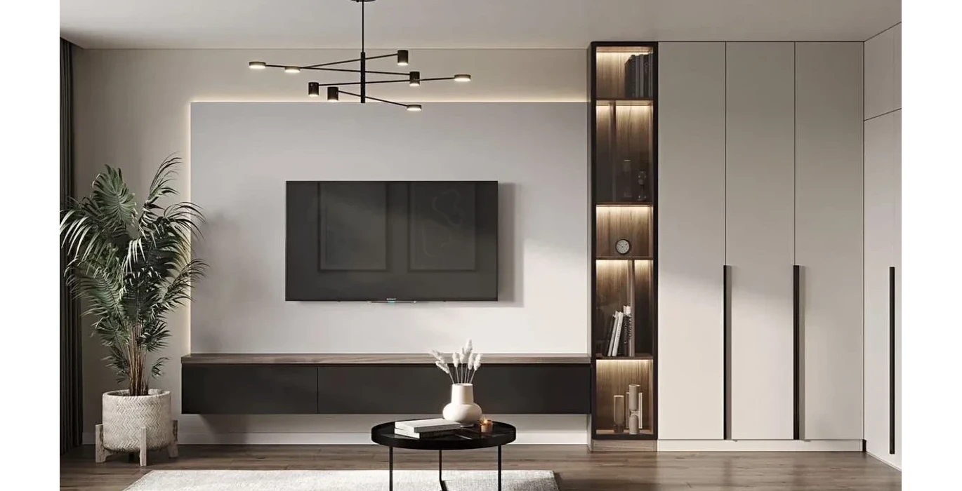 Встроенная мебель в интерьере