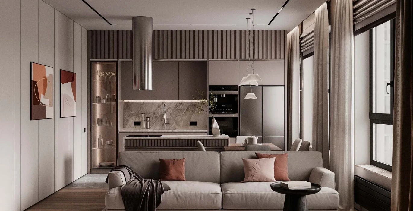 Сучасний дизайн інтер'єру квартири