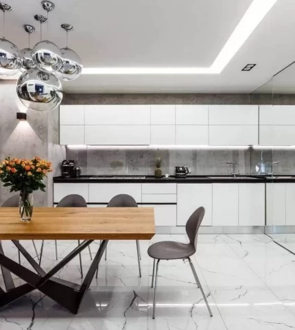 Кухня в стилі хай-тек Кухня в стилі хай-тек