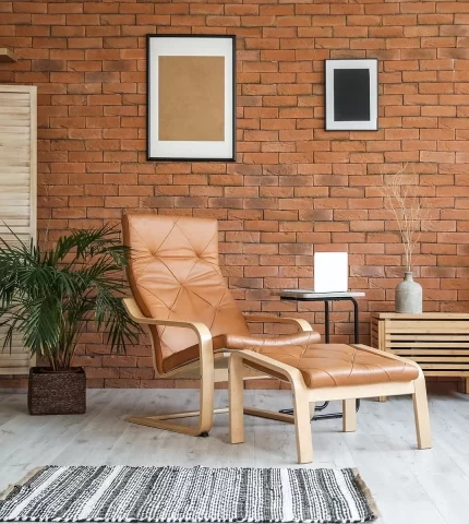 Отделка стен кирпичом в интерьере Отделка стен кирпичом в интерьере