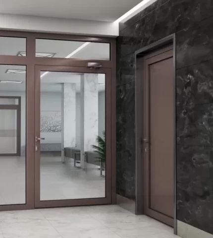 Алюминиевые двери Алюминиевые двери