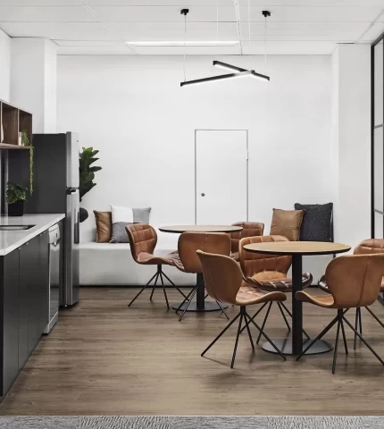 Dining area in the office Dining area in the office