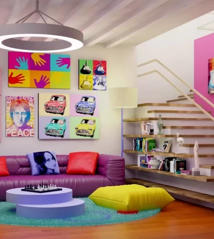 Стиль поп-арт в інтер'єрі