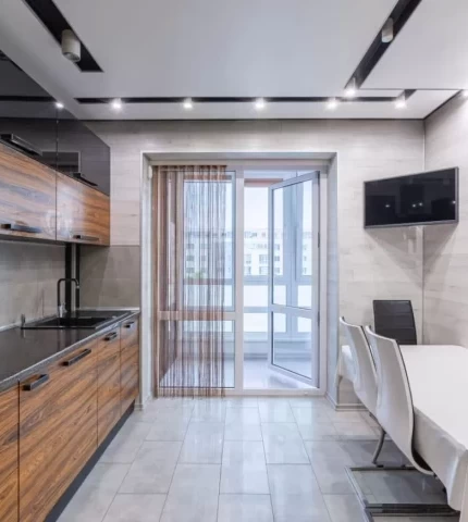 Decorative plastic panels in the kitchen Decorative plastic panels in the kitchen