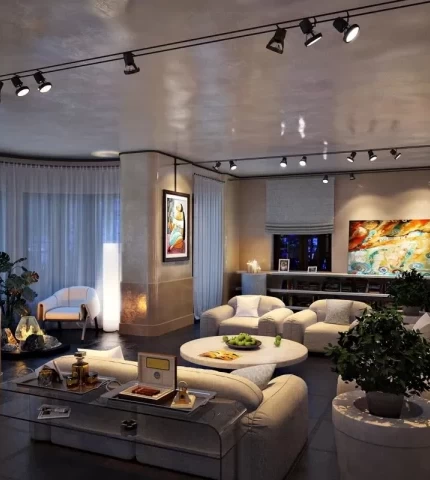 Lighting in the interior