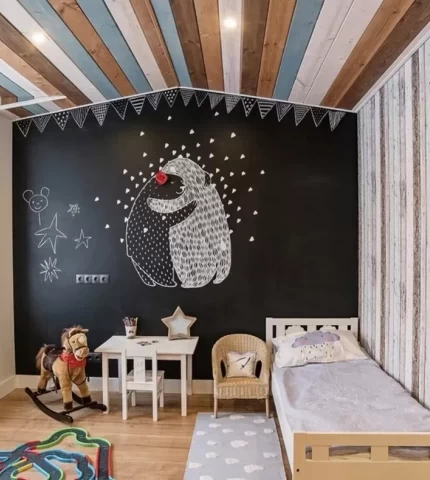 Children's room interior Children's room interior