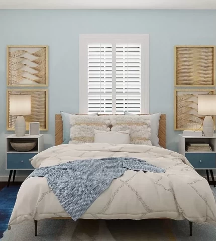 Bedroom interior Bedroom interior