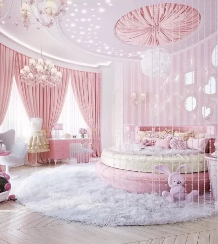 Інтер'єр кімнати для принцеси Інтер'єр кімнати для принцеси