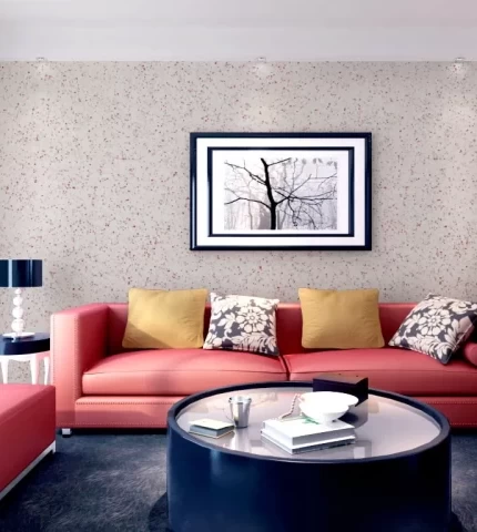 Рідкі шпалери в інтер'єрі Рідкі шпалери в інтер'єрі