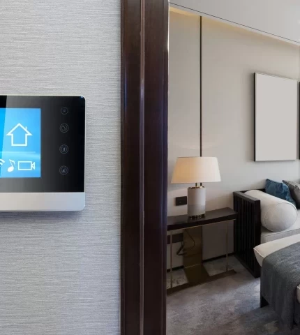 Система розумний будинок в інтер'єрі