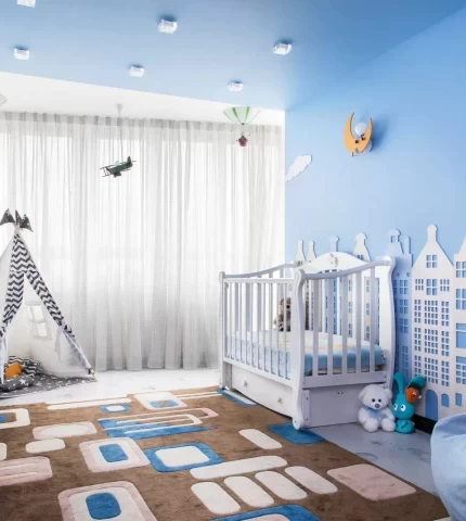 Дитяча кімната для однорічної дитини Дитяча кімната для однорічної дитини
