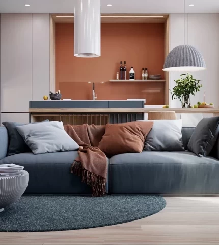 Living room interior Living room interior