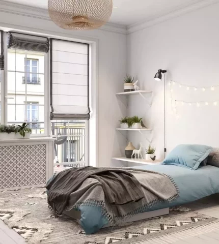 Interior of a teenager's room Interior of a teenager's room