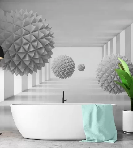 Increasing space with photo wallpapers Increasing space with photo wallpapers