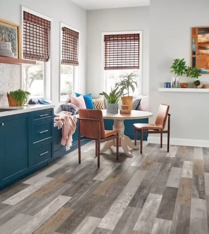 Linoleum in the kitchen