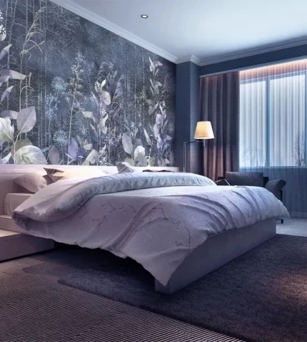 Modern wallpaper for the bedroom