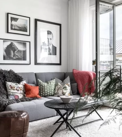 Interior of an average apartment