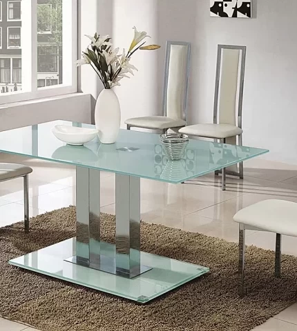 Dining glass table Dining glass table