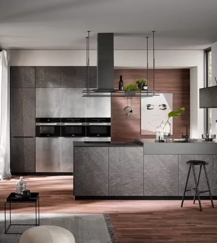 Stone veneer in the interior Stone veneer in the interior