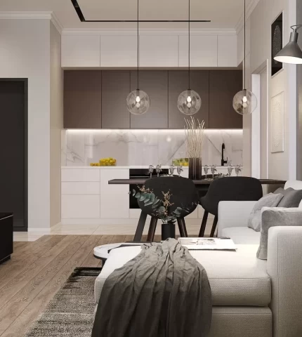 Design of a small apartment Design of a small apartment