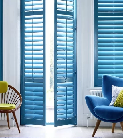 Shutters in the interior