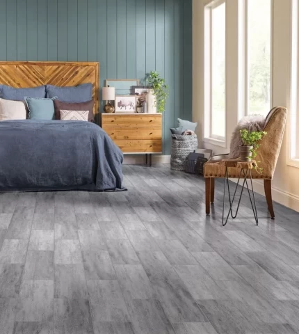 Flooring in the bedroom