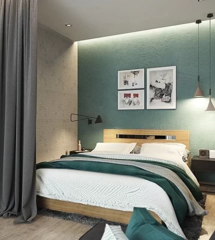 Декор спальні за допомогою узголів'я