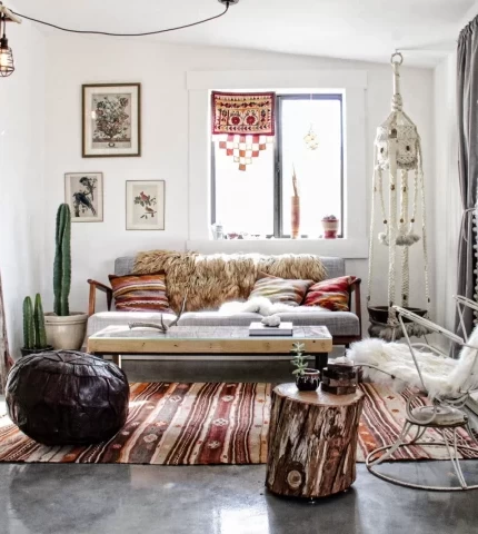 Folk style in the interior