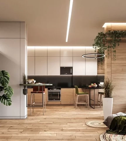 Eco-friendly style in the interior Eco-friendly style in the interior