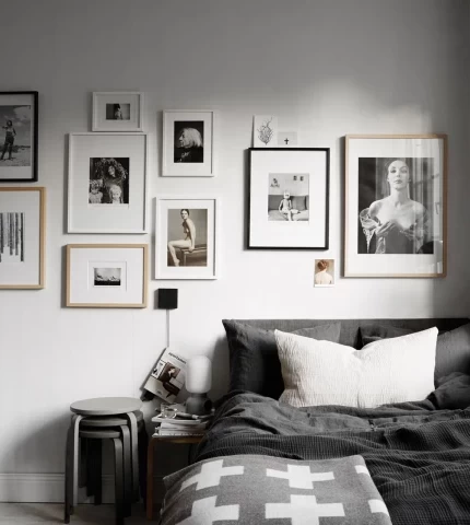 Як прикрасити стіну фотографіями