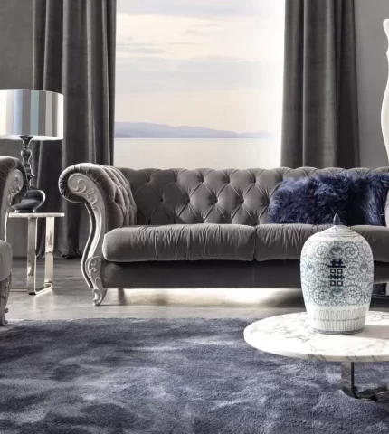 Velvet in the interior Velvet in the interior