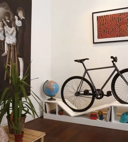 Ідеї зберігання велосипеда у квартирі