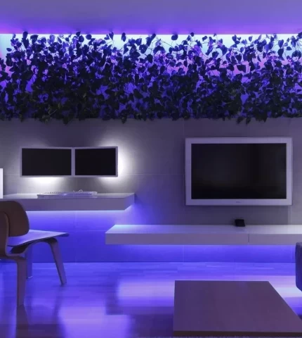 Світлодіодне підсвічування в інтер'єрі