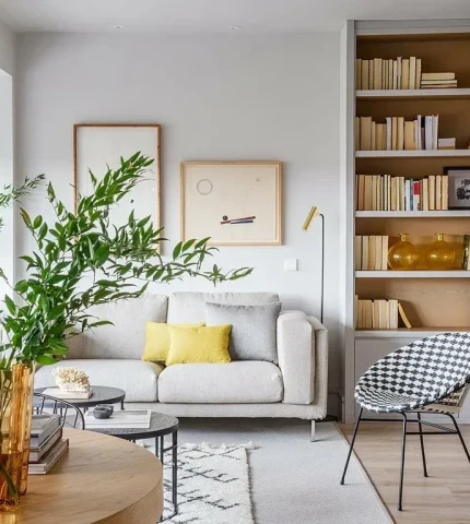 Interior with DIY decor Interior with DIY decor