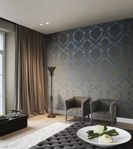 Wallpaper in a modern interior