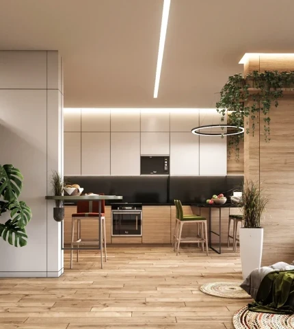 Designer flat renovation