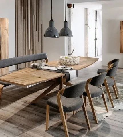 Дизайнерські меблі з масиву дерева